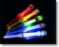 鮮やかなLEDの光